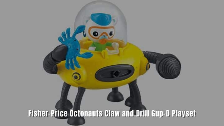 Fisher-Price Octonauts Claw and Drill Gup-D Playset